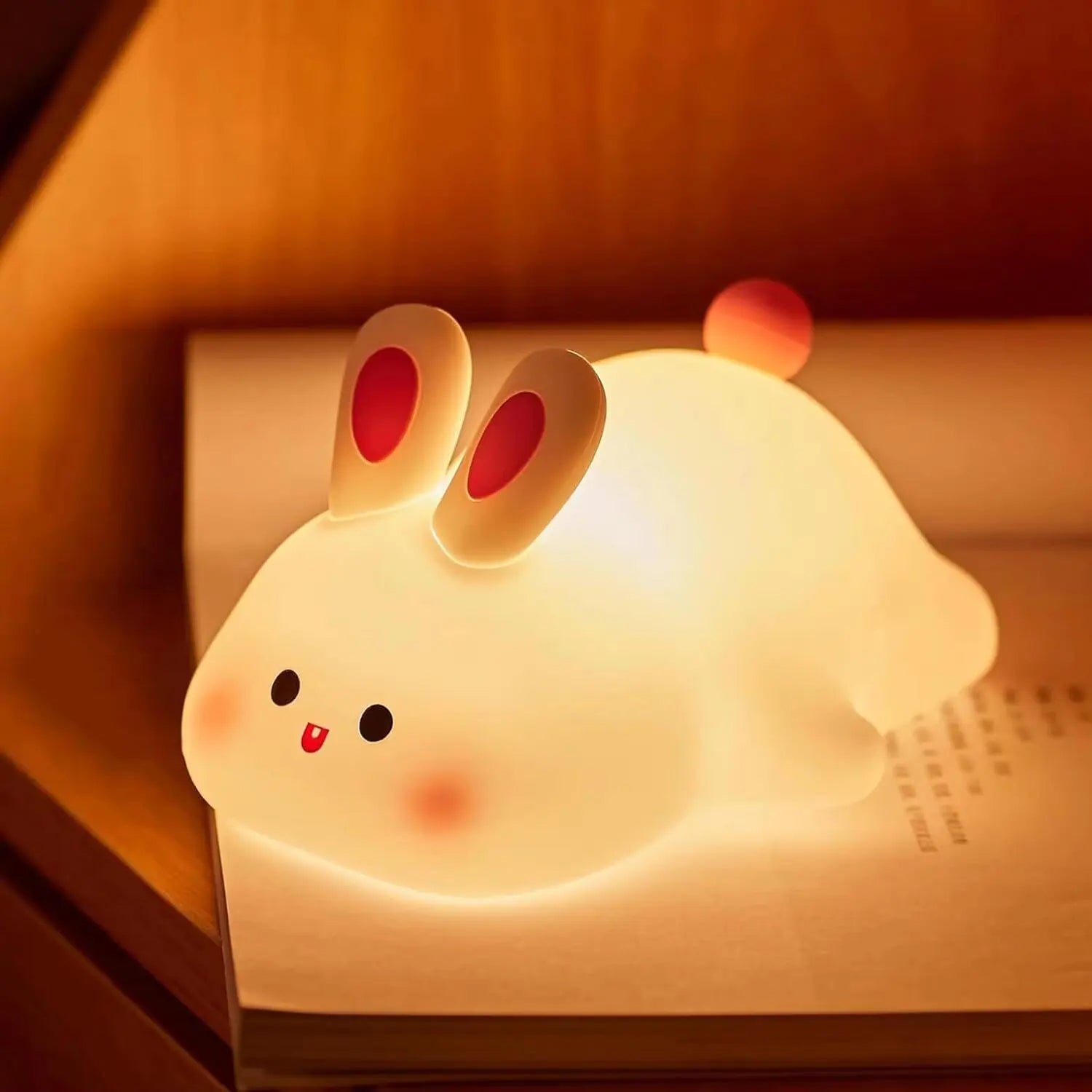 Cute Rabbit Silicone Lamp Soft Touch Night Light For Kids And Home Decor (Copy) (Copy)